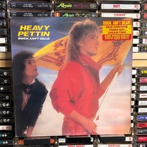 Heavy Pettin - Rock Ain't Dead (Vinyl LP) - Red Jacket Cover